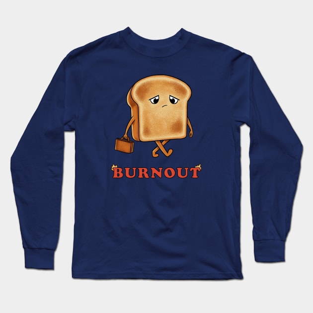 Burnout Long Sleeve T-Shirt by coffeeman